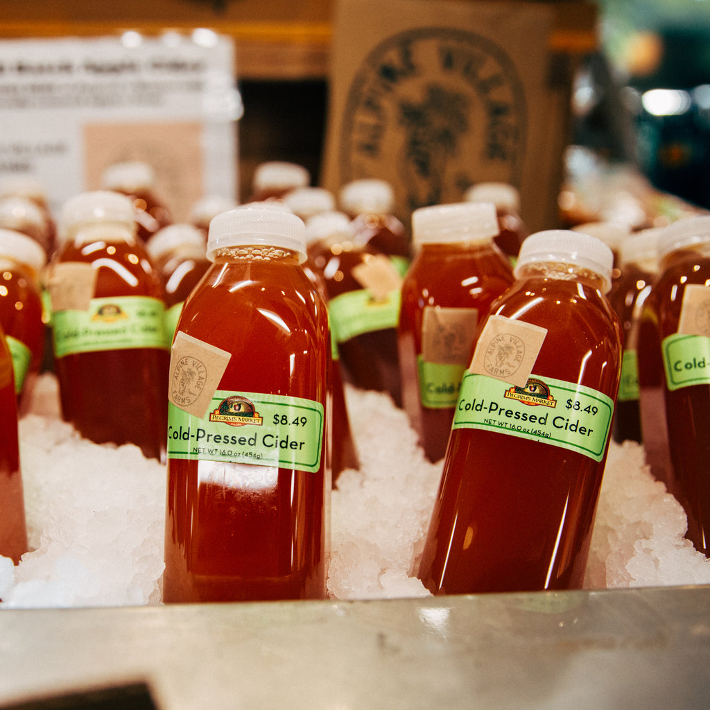 APPLE CIDER AT PILGRIMS MARKET (COEUR D'ALENE)