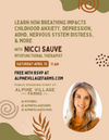 4/13/24 - NICCI SAUVE MYOFUNCTIONAL THERAPIST